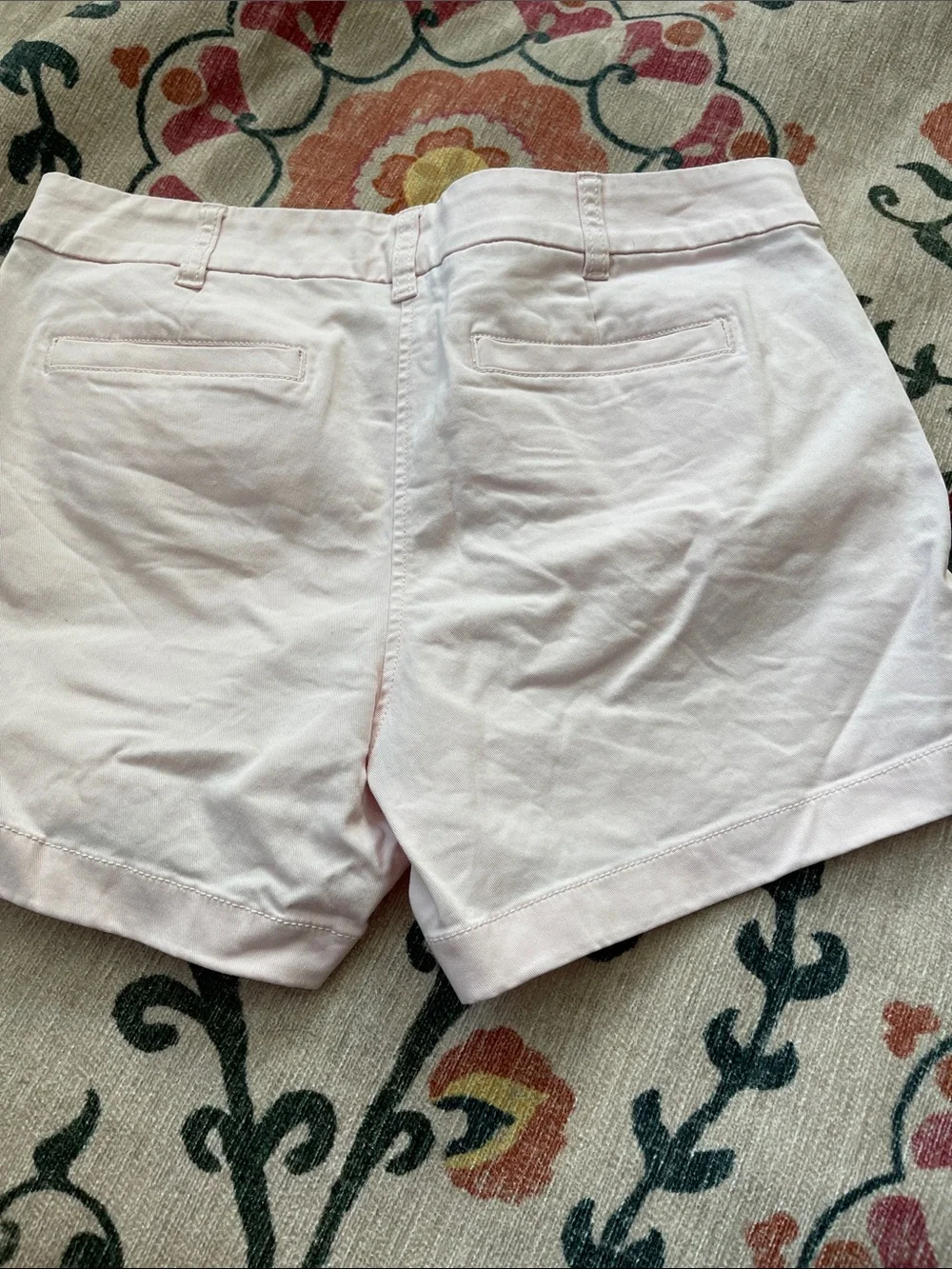 J. Crew Light Pink Chino Bermuda Shorts